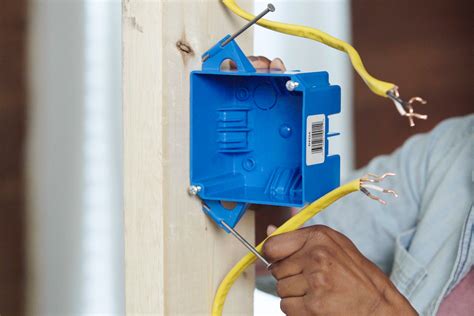 putting a junction box in a wall